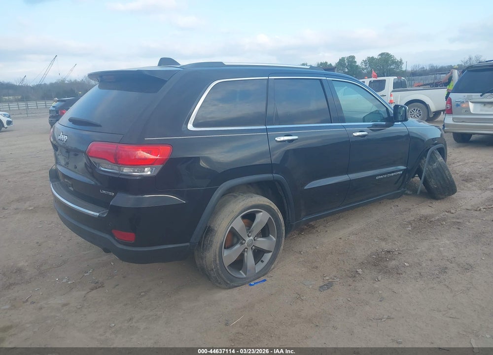 2016 JEEP GRAND CHEROKEE LIMITED VIN: 1C4RJEBG9GC368729