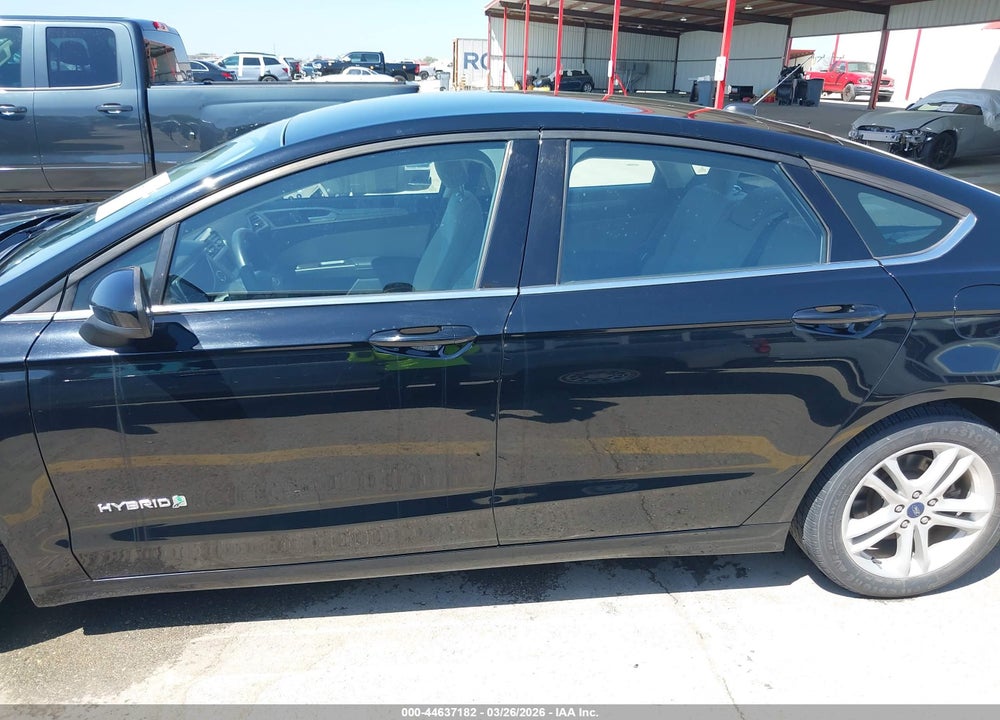 2018 FORD FUSION HYBRID S VIN: 3FA6P0UU7JR235926