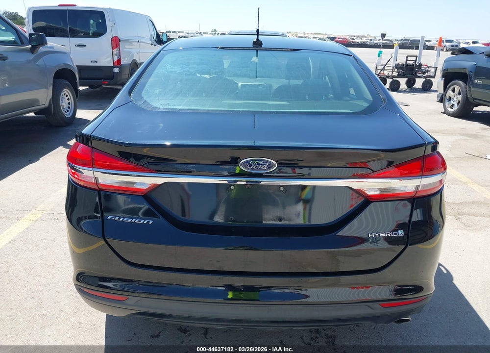 2018 FORD FUSION HYBRID S VIN: 3FA6P0UU7JR235926