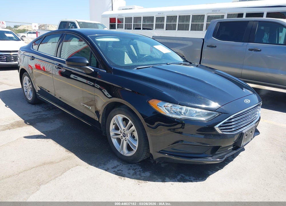 2018 FORD FUSION HYBRID S VIN: 3FA6P0UU7JR235926