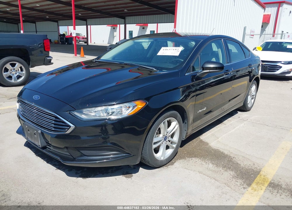2018 FORD FUSION HYBRID S VIN: 3FA6P0UU7JR235926