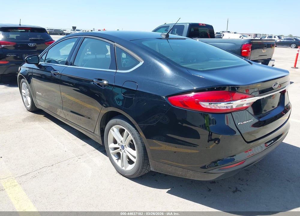 2018 FORD FUSION HYBRID S VIN: 3FA6P0UU7JR235926