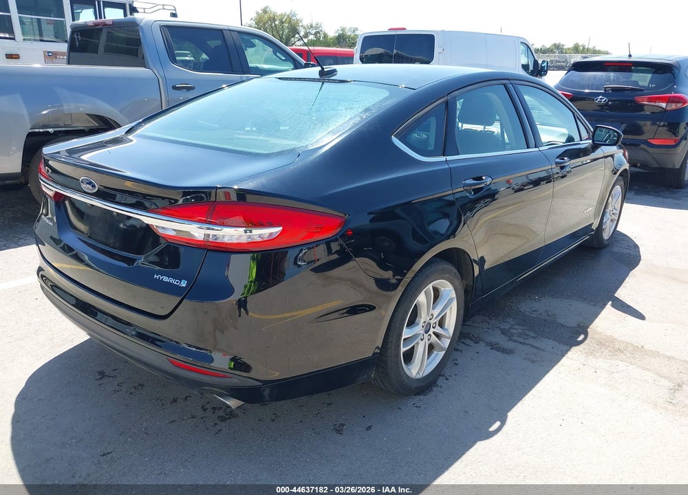 2018 FORD FUSION HYBRID S VIN: 3FA6P0UU7JR235926