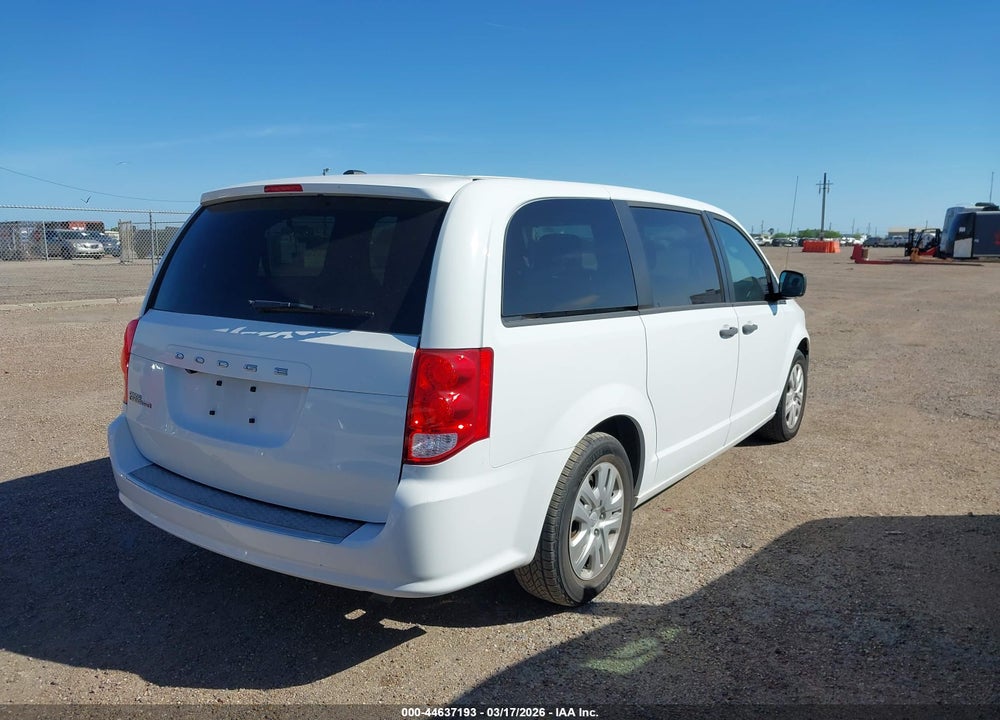 2020 DODGE GRAND CARAVAN SE VIN: 2C4RDGBG6LR197894