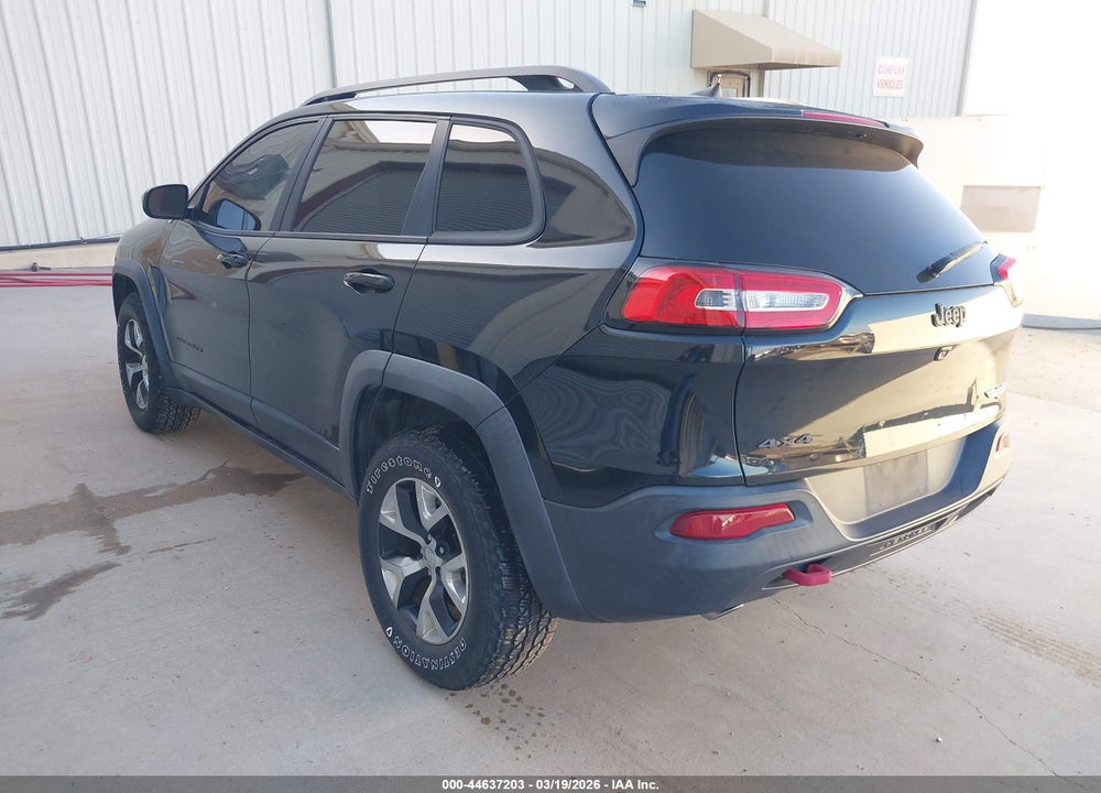 2016 JEEP CHEROKEE TRAILHAWK VIN: 1C4PJMBB3GW343538