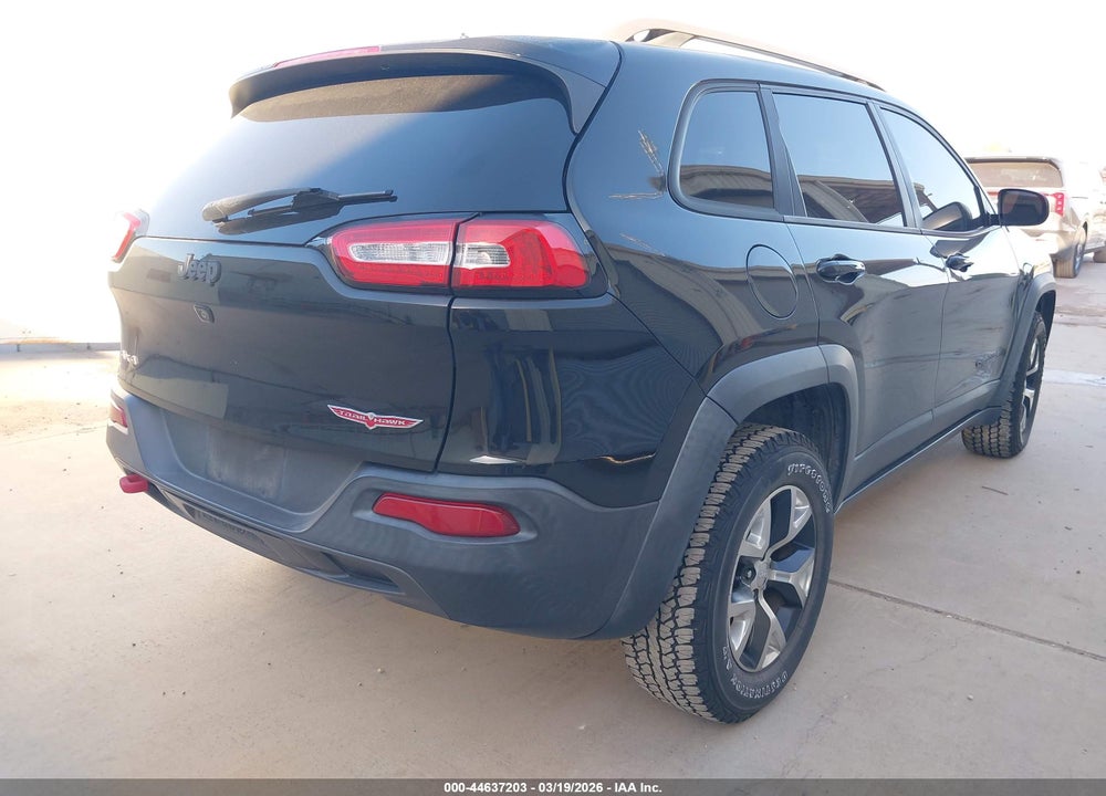 2016 JEEP CHEROKEE TRAILHAWK VIN: 1C4PJMBB3GW343538