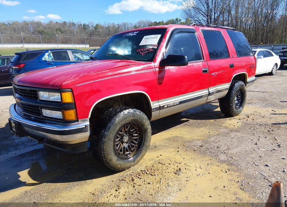 1999 CHEVROLET TAHOE LS VIN: 1GNEK13R0XJ537379