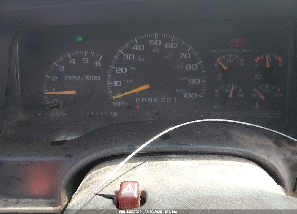 1999 CHEVROLET TAHOE LS VIN: 1GNEK13R0XJ537379