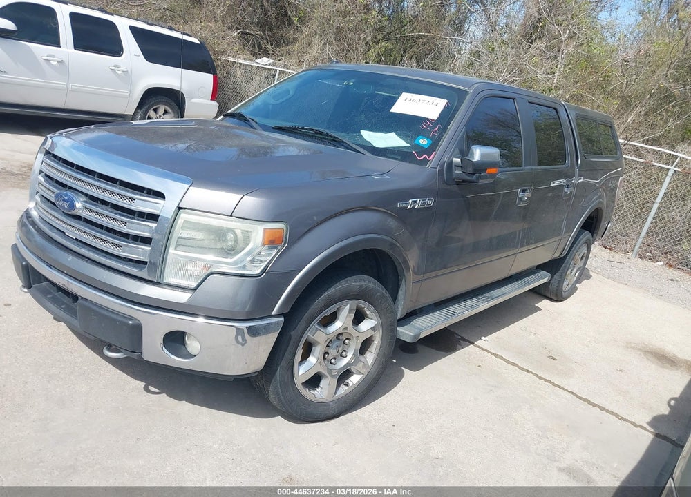 2014 FORD F-150 LARIAT VIN: 1FTFW1EFXEKF89839