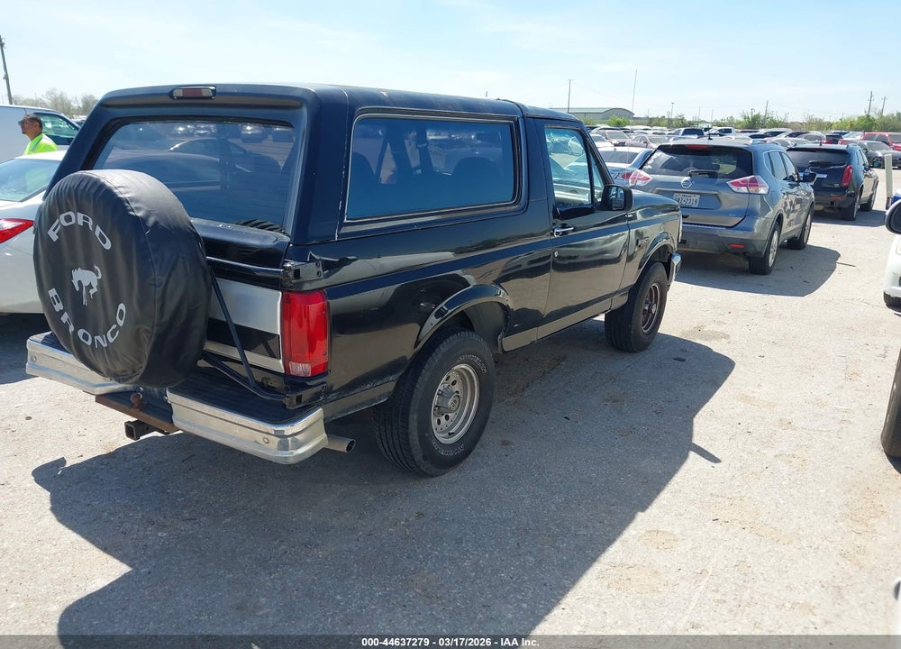 1992 FORD BRONCO U100 VIN: 1FMEU15H3NLA14099