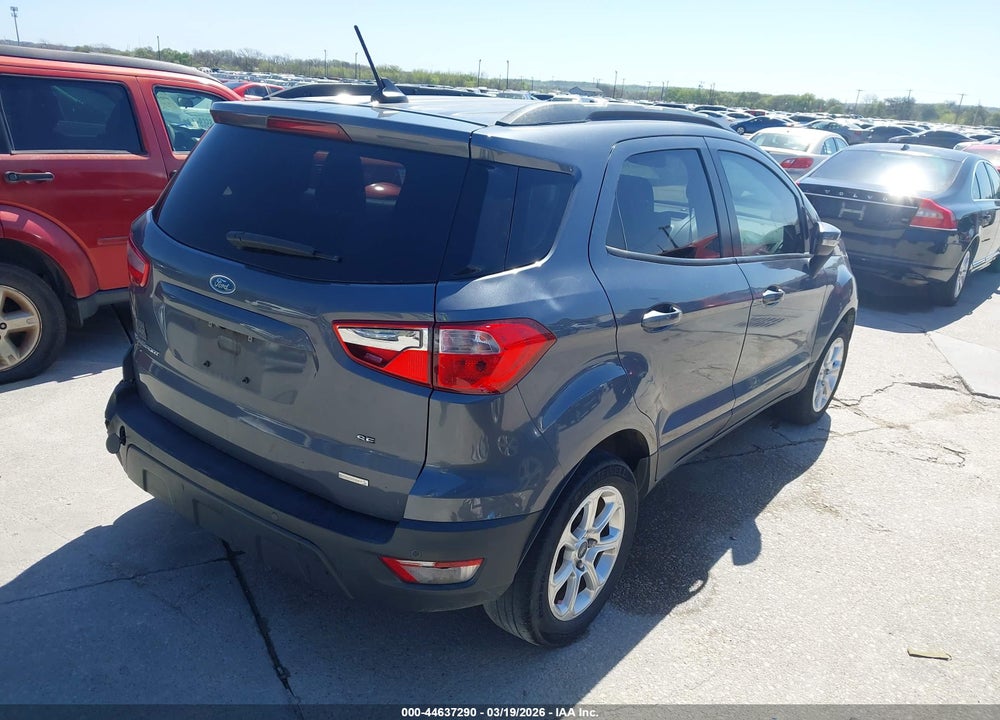 2018 FORD ECOSPORT SE VIN: MAJ3P1TE0JC195402