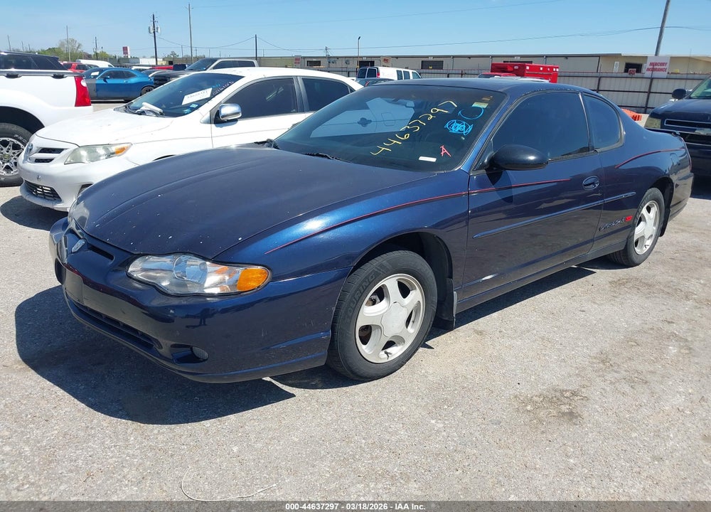 2000 CHEVROLET MONTE CARLO SS VIN: 2G1WX12K7Y9379504