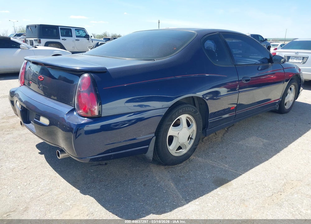 2000 CHEVROLET MONTE CARLO SS VIN: 2G1WX12K7Y9379504