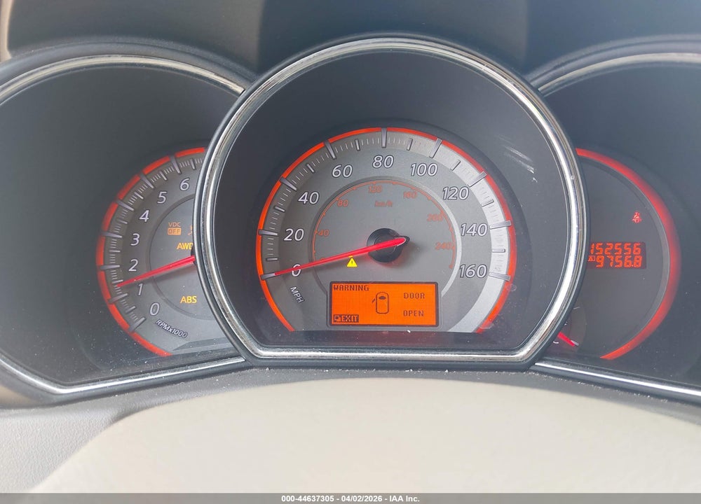 2009 NISSAN MURANO LE VIN: JN8AZ18W99W158893