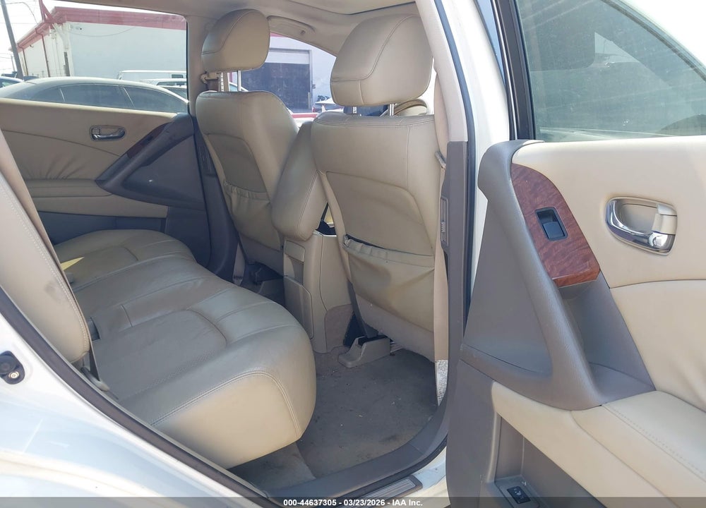 2009 NISSAN MURANO LE VIN: JN8AZ18W99W158893