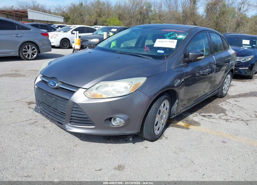 2012 FORD FOCUS SE VIN: 1FAHP3F25CL108681