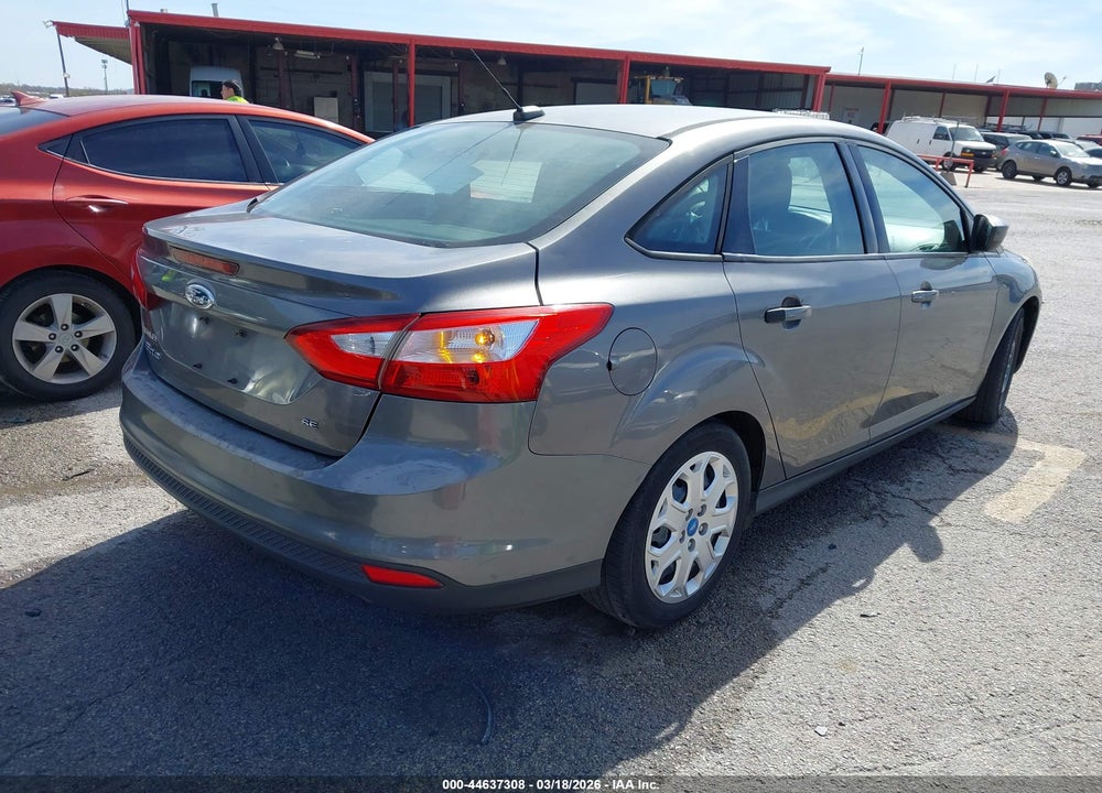 2012 FORD FOCUS SE VIN: 1FAHP3F25CL108681