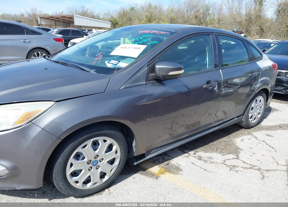 2012 FORD FOCUS SE VIN: 1FAHP3F25CL108681