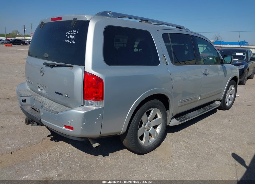 2011 NISSAN ARMADA SL VIN: 5N1BA0ND3BN603351