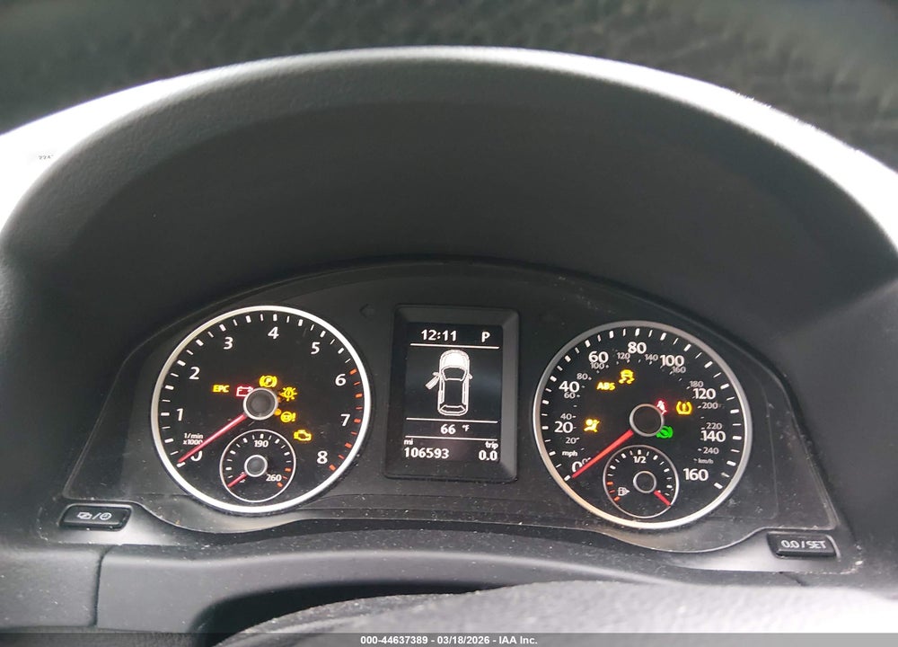 2017 VOLKSWAGEN TIGUAN 2.0T/2.0T S VIN: WVGAV7AX0HK051097