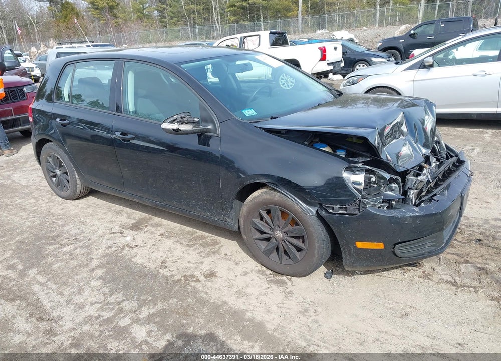 2011 VOLKSWAGEN GOLF 2.5L 4-DOOR VIN: WVWDB7AJXBW202565