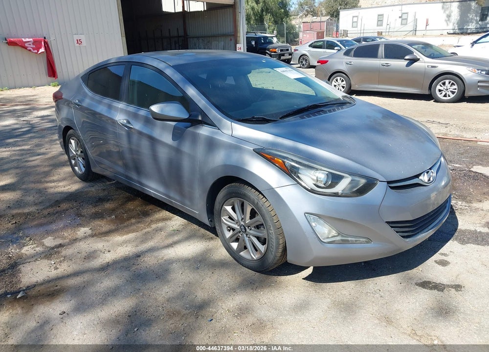 2015 HYUNDAI ELANTRA SE VIN: 5NPDH4AE5FH618650