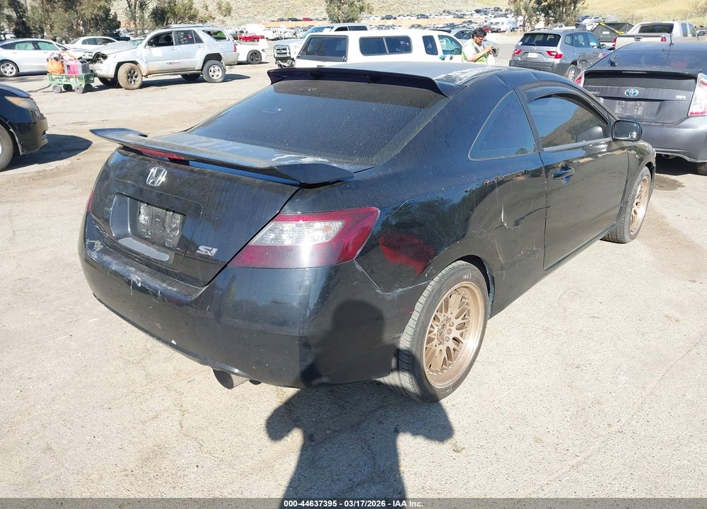 2008 HONDA CIVIC SI VIN: 2HGFG21548H700088
