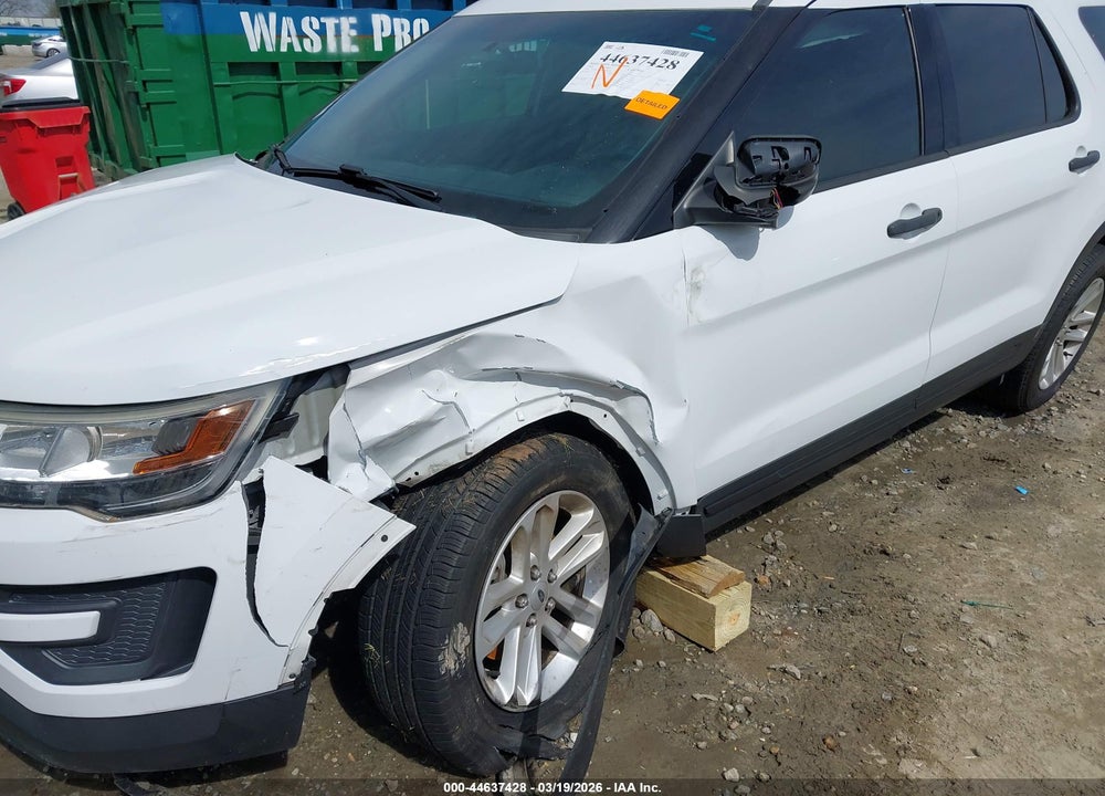 2016 FORD EXPLORER VIN: 1FM5K7B89GGA60304