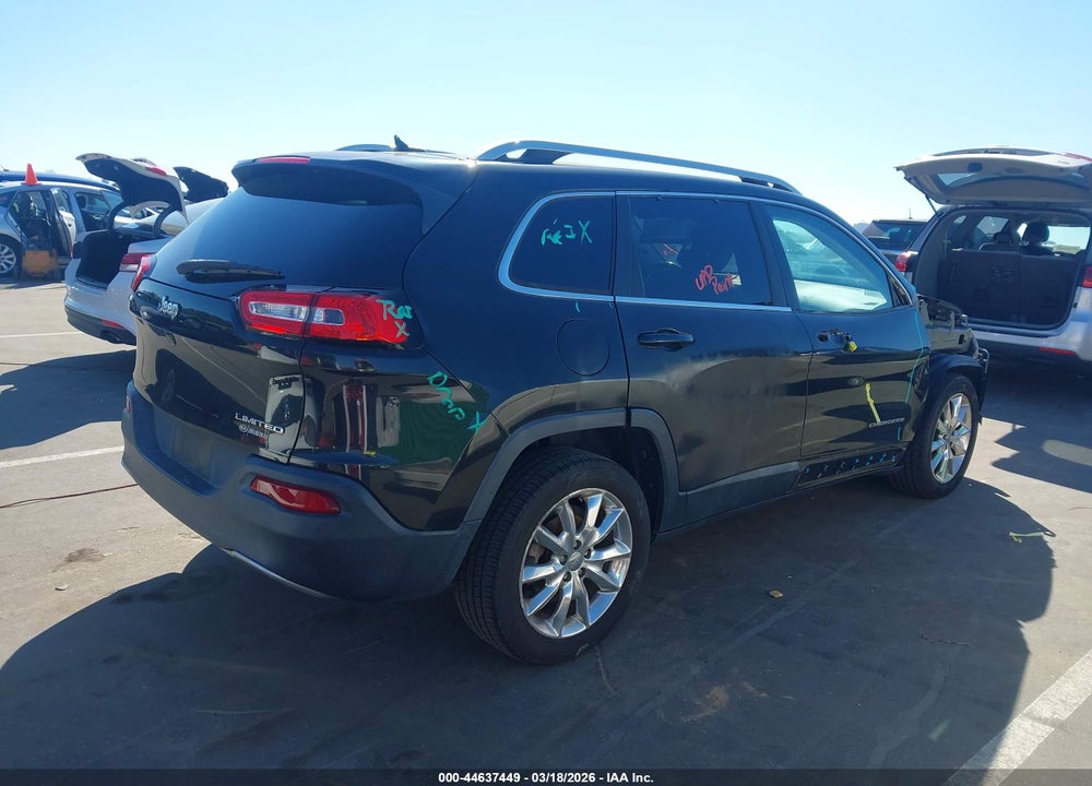 2015 JEEP CHEROKEE LIMITED VIN: 1C4PJLDB3FW585428