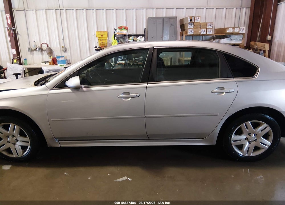 2013 CHEVROLET IMPALA LT VIN: 2G1WG5E38D1265239