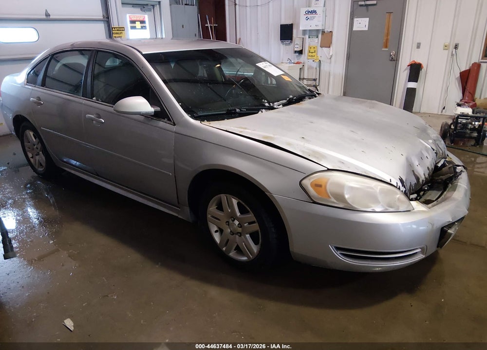 2013 CHEVROLET IMPALA LT VIN: 2G1WG5E38D1265239