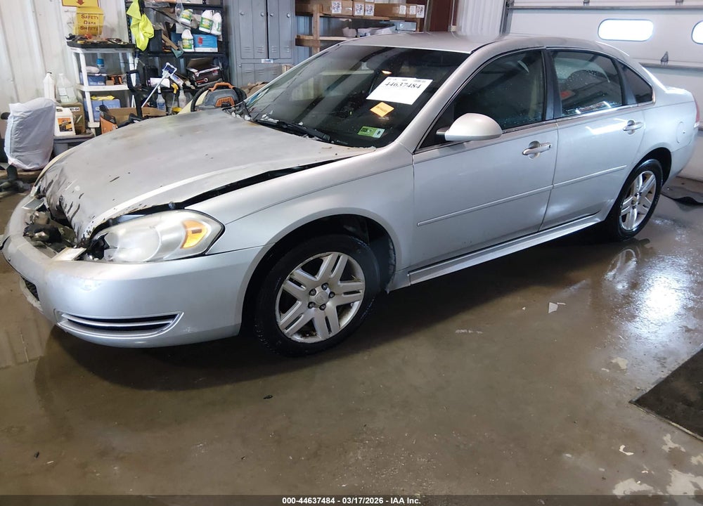 2013 CHEVROLET IMPALA LT VIN: 2G1WG5E38D1265239