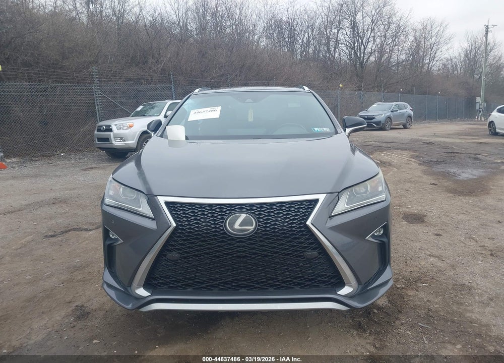 2016 LEXUS RX 350 F SPORT VIN: 2T2BZMCA5GC012828