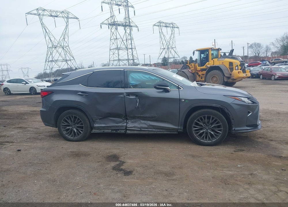 2016 LEXUS RX 350 F SPORT VIN: 2T2BZMCA5GC012828