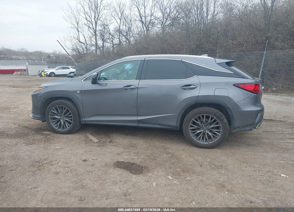 2016 LEXUS RX 350 F SPORT VIN: 2T2BZMCA5GC012828