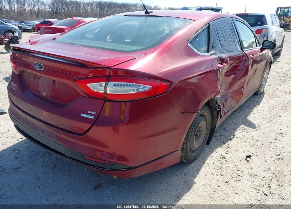 2016 FORD FUSION SE VIN: 3FA6P0HD2GR391231