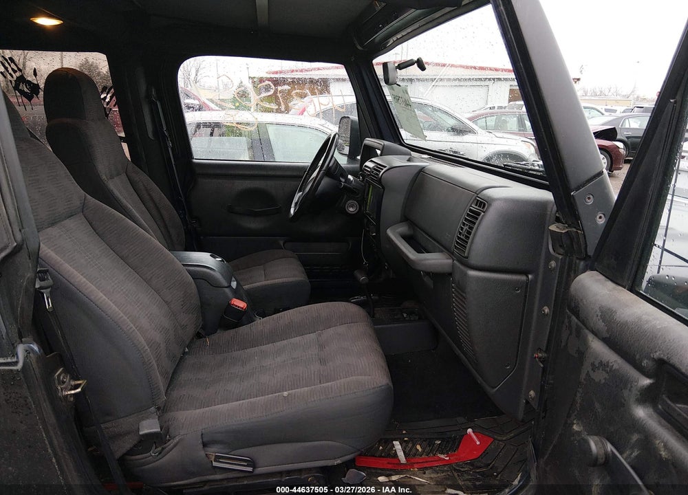 2003 JEEP WRANGLER X VIN: 1J4FA39S33P325843