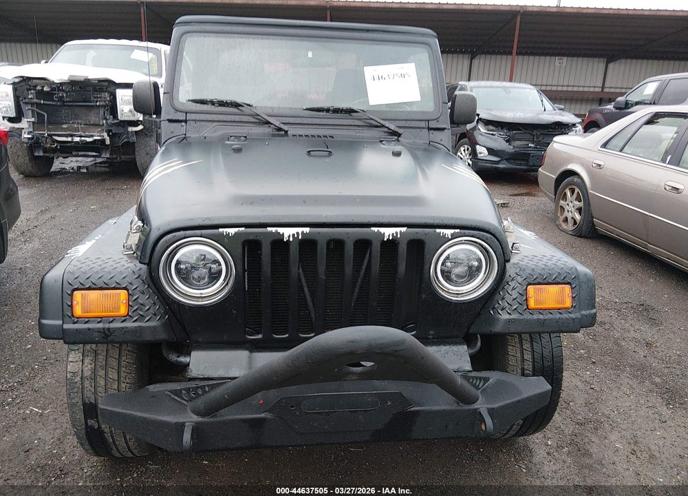 2003 JEEP WRANGLER X VIN: 1J4FA39S33P325843
