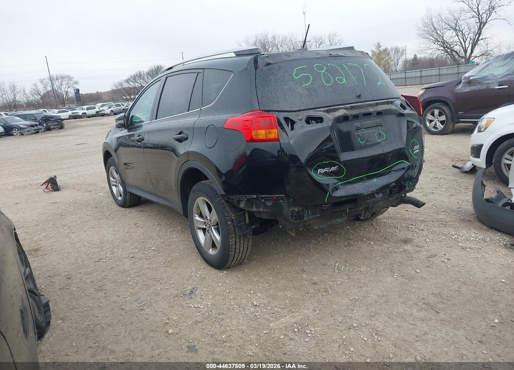 2015 TOYOTA RAV4 XLE VIN: 2T3RFREV6FW324721