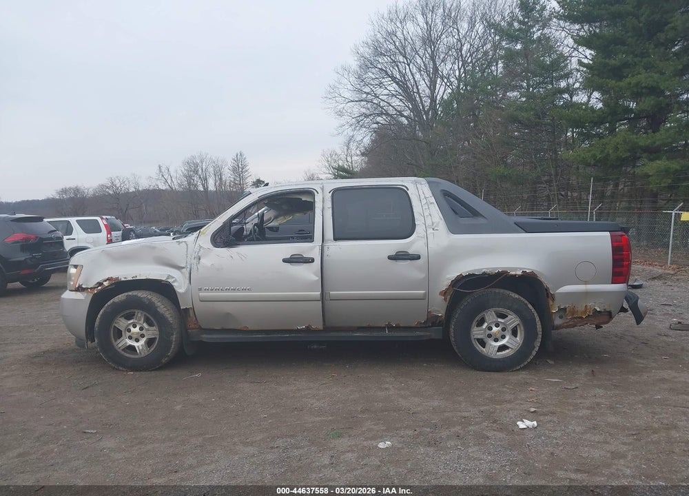 2008 CHEVROLET AVALANCHE 1500 LS VIN: 3GNEC12JX8G256377