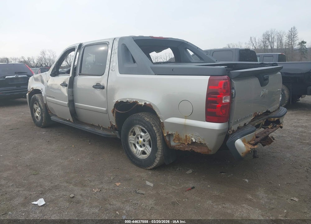 2008 CHEVROLET AVALANCHE 1500 LS VIN: 3GNEC12JX8G256377