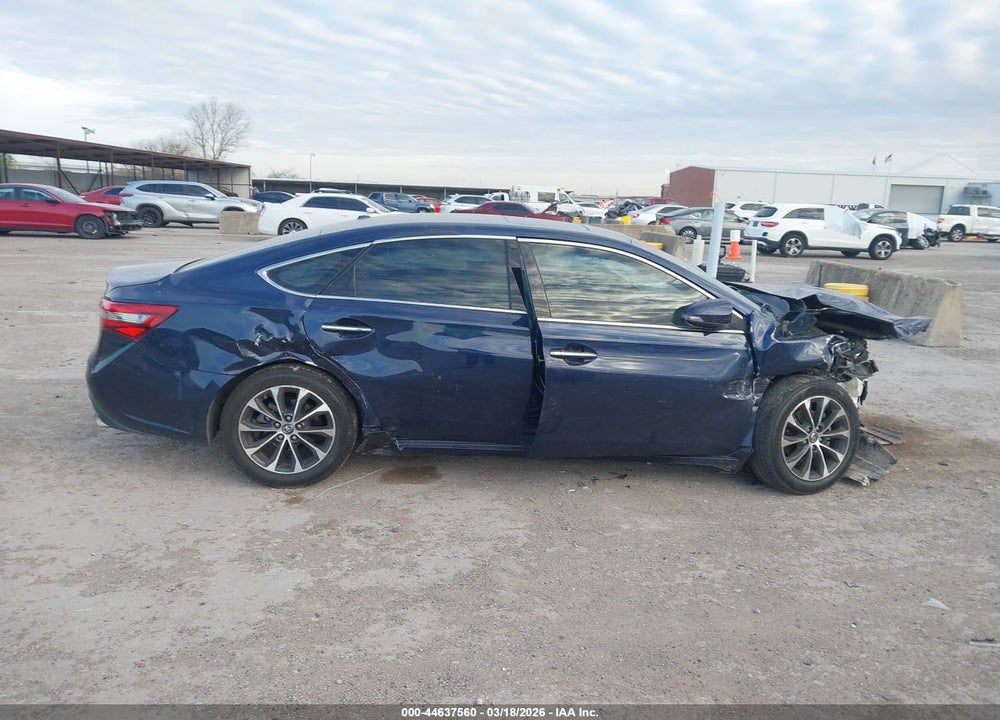 2017 TOYOTA AVALON XLE PREMIUM VIN: 4T1BK1EB1HU252892