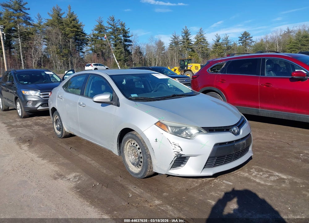 2015 TOYOTA COROLLA LE VIN: 2T1BURHE0FC380313