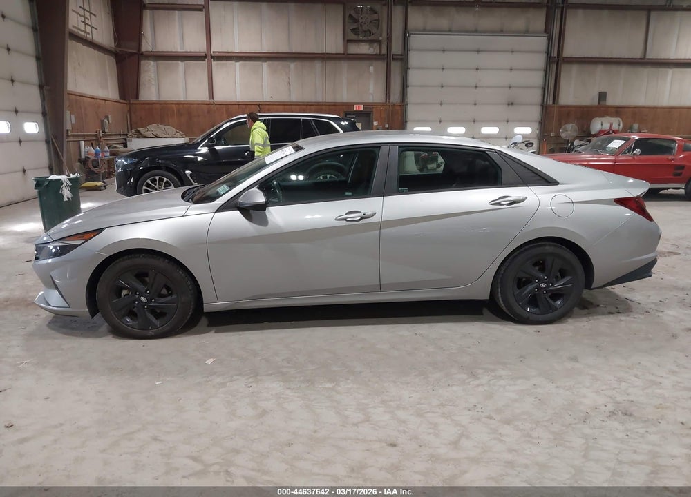2021 HYUNDAI ELANTRA SEL VIN: 5NPLS4AG1MH009633