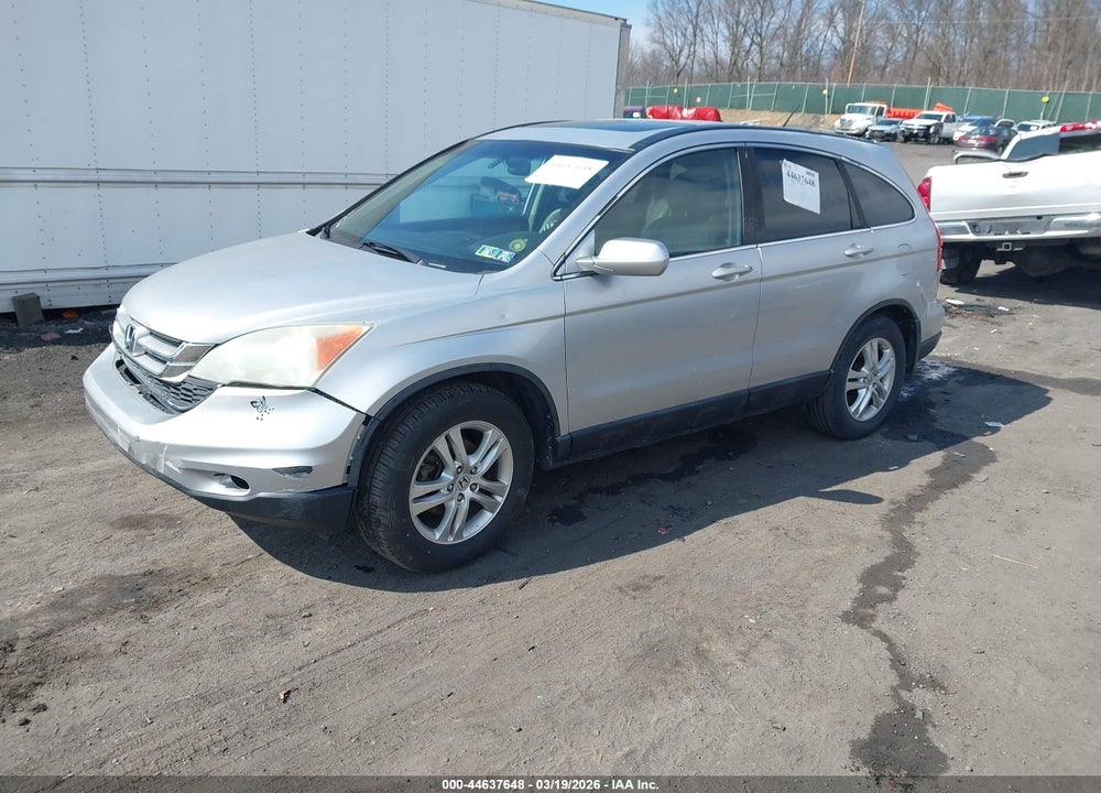 2010 HONDA CR-V EX-L VIN: 5J6RE4H7XAL102420