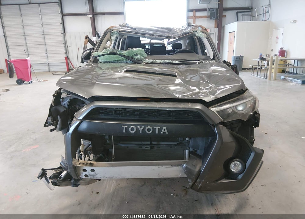 2016 TOYOTA 4RUNNER TRD PRO VIN: JTEBU5JR4G5364471