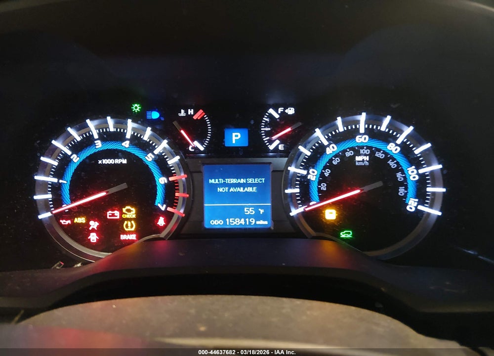 2016 TOYOTA 4RUNNER TRD PRO VIN: JTEBU5JR4G5364471