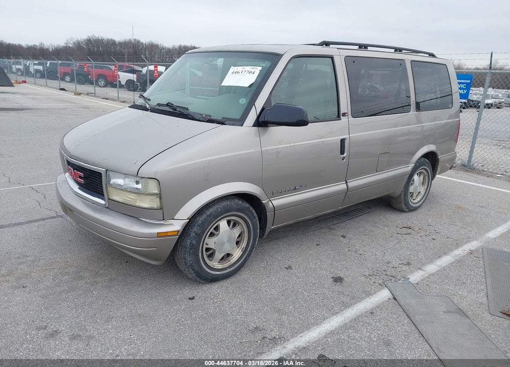 2002 GMC SAFARI SLE VIN: 1GKEL19X82B510949