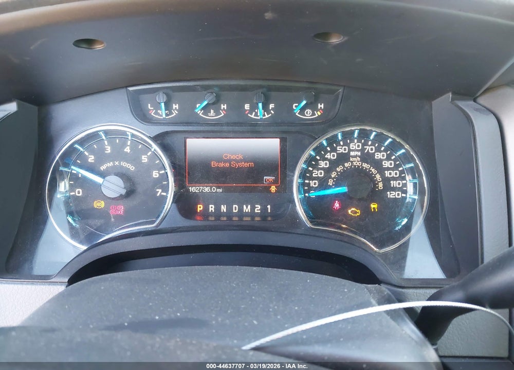 2013 FORD F-150 XLT VIN: 1FTFW1ET8DKE44982
