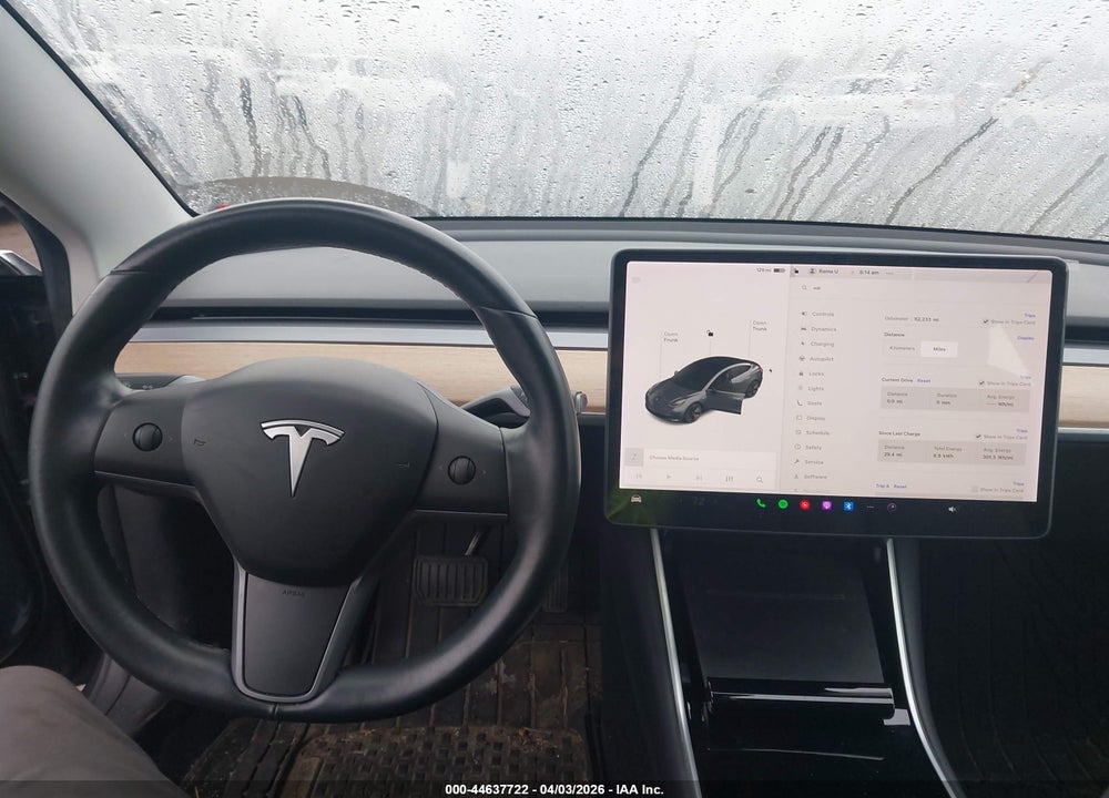 2018 TESLA MODEL 3 LONG RANGE/PERFORMANCE VIN: 5YJ3E1EBXJF114220